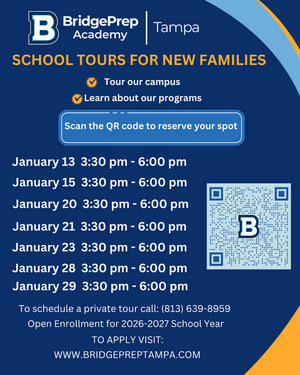 ⭐School Tours for New Families /  ⭐Visitas Escolares para Familias Nuevas